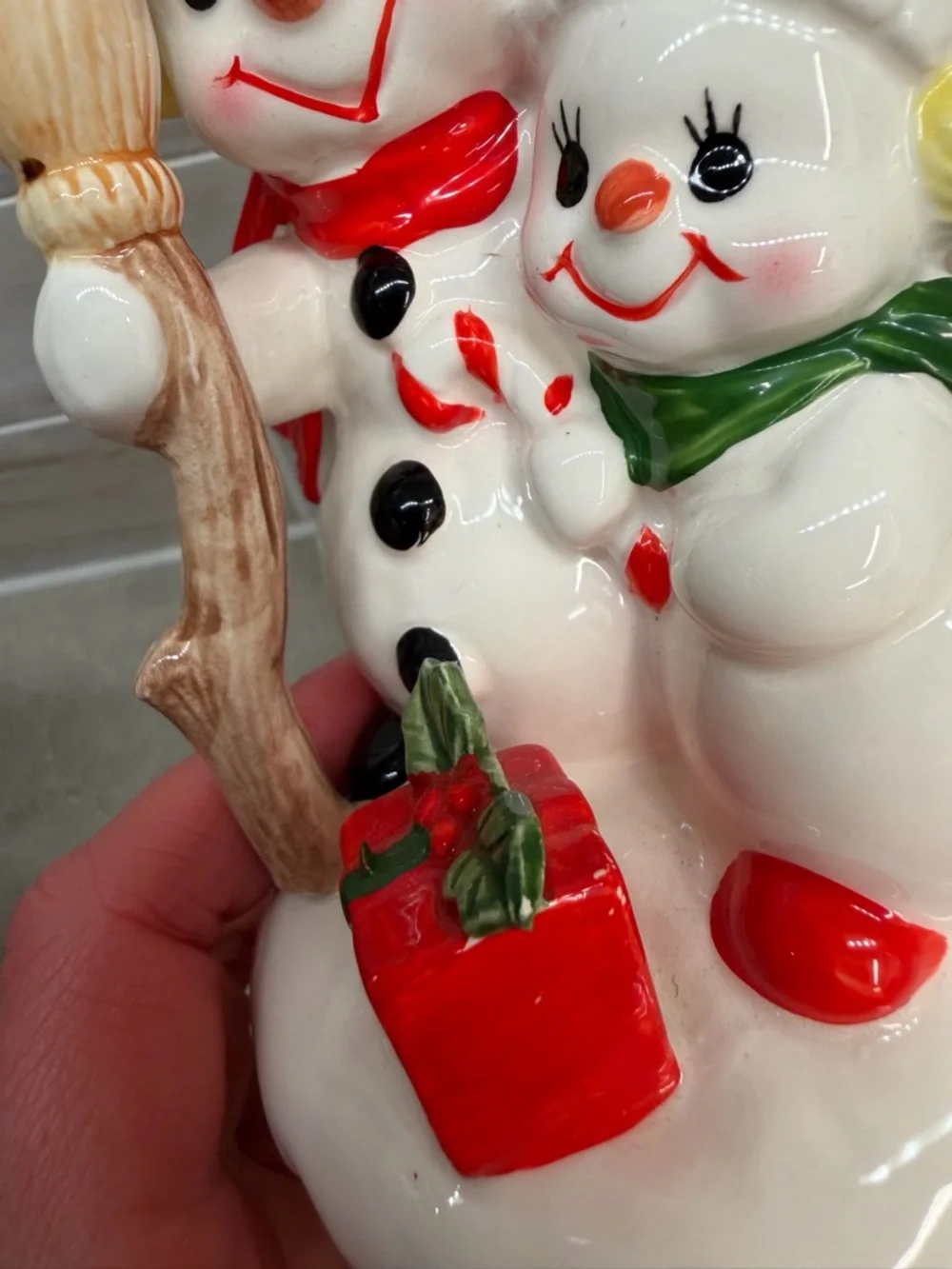 Vintage Frosty the Snowman Music Box